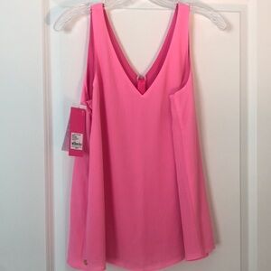 Lilly Pulitzer Reversible Pink Backless Camisole!